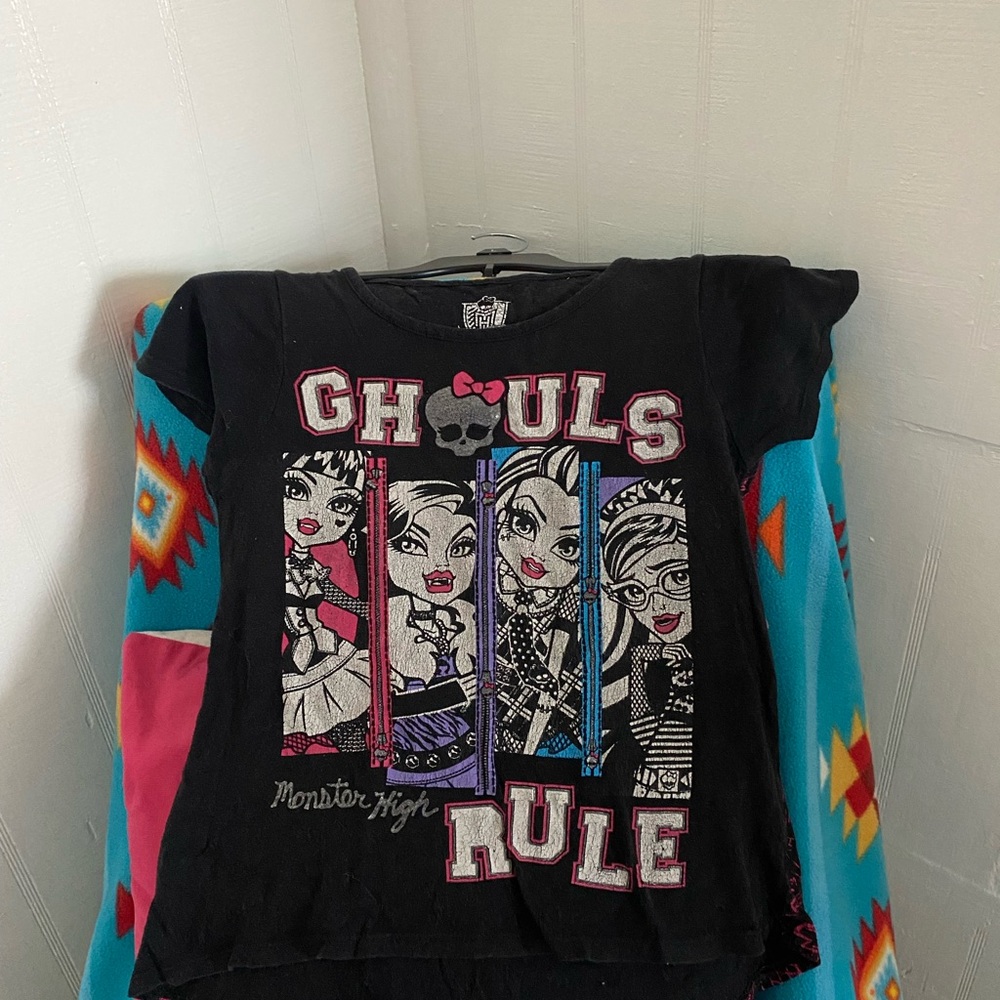 Monster High Black Kids T-Shirt